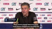 PSG - Luis Enrique : “On a plus souffert contre Brest que dans beaucoup de matches de Ligue des champions”