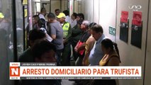 detencion domiciliaria para policía