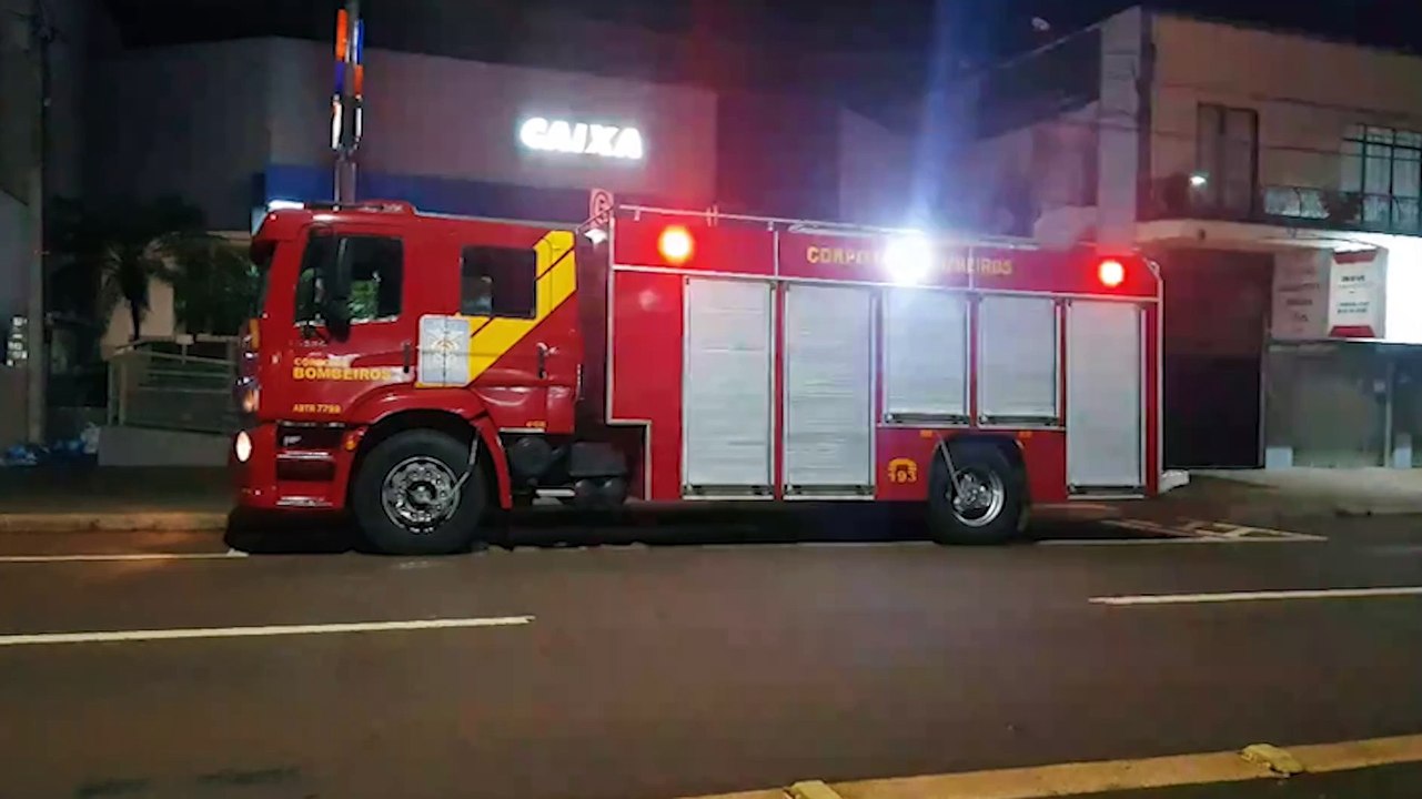 Menina fica trancada dentro de agência bancária na Av. Brasil e Bombeiros são chamados