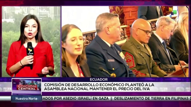 Ecuador: Ocurren reacciones a veto del pdte. Noboa a proyecto de ley tributaria