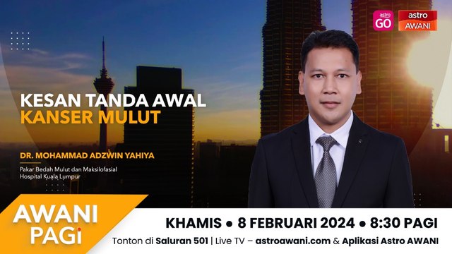 AWANI Pagi: Kesan tanda awal kanser mulut