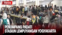 Libur Isra Mi'raj dan Imlek, Penumpang Padati Stasiun Lempuyangan Yogyakarta