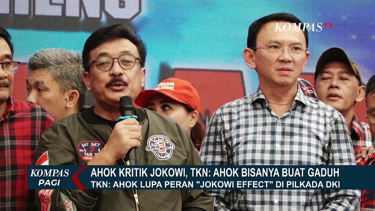 Ahok Pertanyakan Kinerja Jokowi dan Gibran, BEGINI Respons TKN hingga Jusuf Kalla