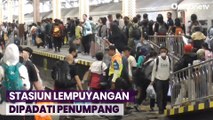 Libur Panjang Akhir Pekan, Stasiun Lempuyangan Yogyakarta Dipadati Penumpang