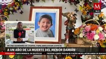 Familiares en Chiapas exigen justicia a un año de la muerte del menor Damián