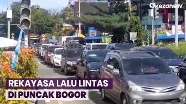 One Way Arah Puncak Bogor Diberlakukan Pagi Ini