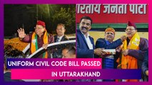 Uniform Civil Code Bill Passed In Uttarakhand: CM Dhami Says, ‘Clear Guidelines For Live-In Couples’