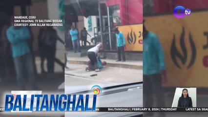 2 rider, nagsuntukan sa gilid ng kalsada | BT