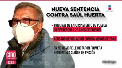Sentencian a 22 años de prisión al exdiputado federal de Morena, Saúl Huerta