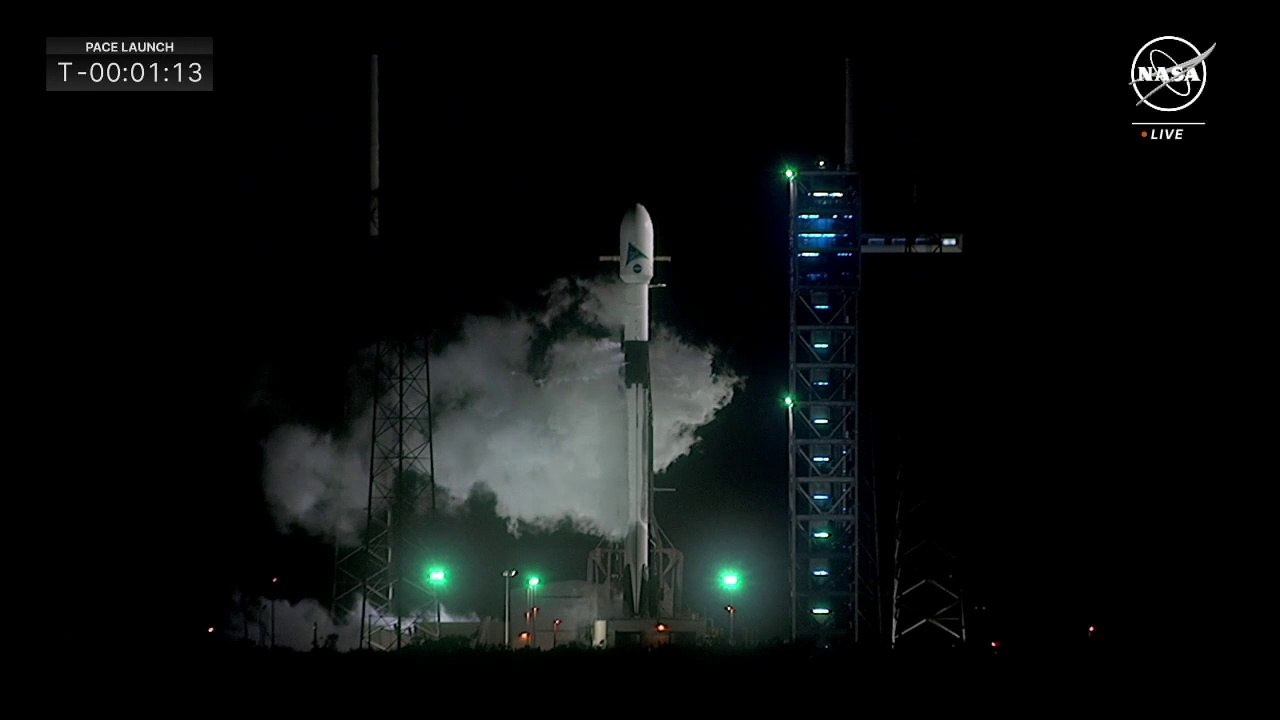 Launch of Mission to Study Earth's Atmosphere and Oceans (Official NASA Broadcast)