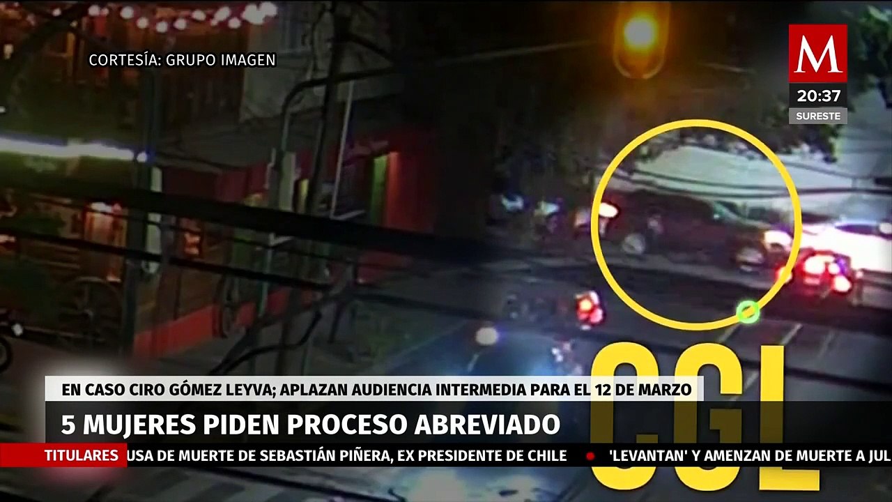 5 mujeres piden proceso abreviado en el caso de Ciro Gómez Leyva