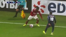 L'angle incroyable trouvé par Kylian Mbappé sur le but du 1-0 lors de PSG - Brest