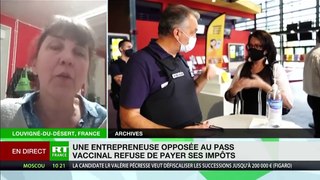 Une entrepreneuse opposée au pass vaccinal refuse de payer ses impôts