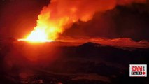 3 AYDA 3. KEZ! İzlanda’da yanardağ yine patladı