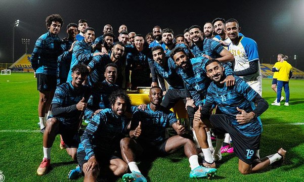 نادي النصر يحتفل بعيد ميلاد كريستيانو رونالدو