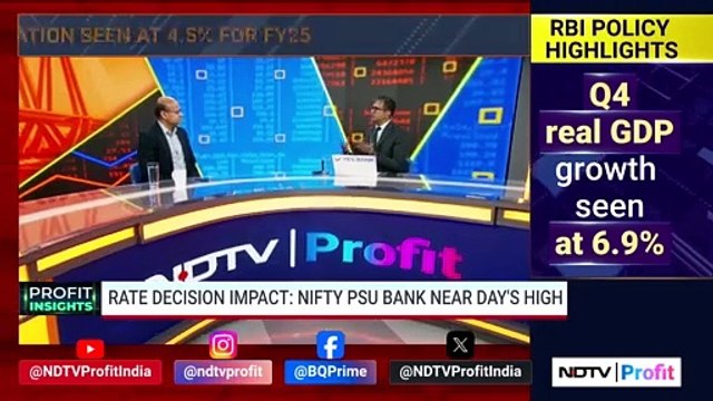 RBI Keeps Policy Rate Unchanged | Market IQ | NDTV Profit