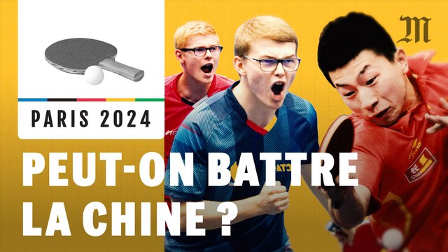 JO : pourquoi la Chine est quasi imbattable au ping pong (avec A. et F. Lebrun)