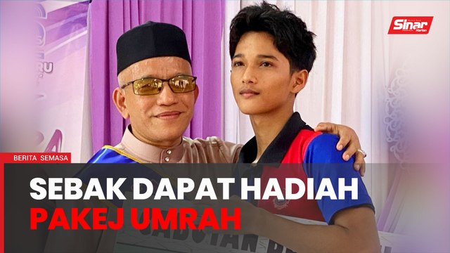 Guru hadiahkan pakej umrah pada pelajar sempena hari persaraan