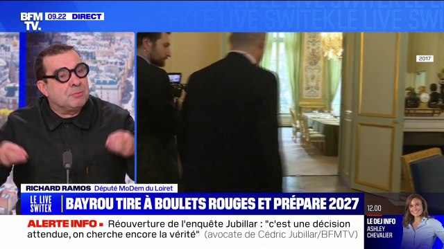 Richard Ramos (MoDem) : On a aujourd'hui un gouvernement qui est de droite et parisien (...) il n'y a pas un ministre qui représente les vrais gens