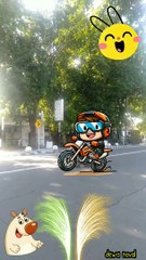 Lexi merah jadi moge hijau