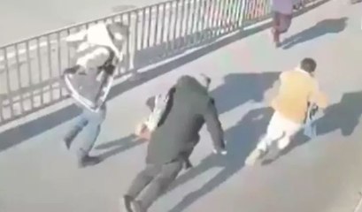 Adliye Sarayı'ndaki terör saldırısından yeni görüntüler: Dilfıraz Karataş'ın vurulduğu anlar kameraya yansıdı