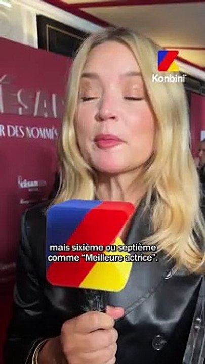 Alors, ça lui fait quoi à Virginie Efira d’être nommée pour la quatrième fois dans la catégorie "Meilleure actrice" aux César ?