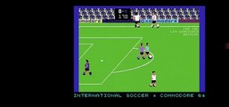 International Soccer - Commodore 64