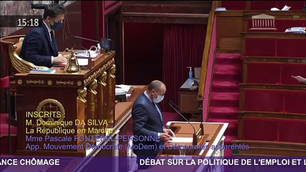 Débat sur la politique de l'emploi et la réforme de l'assurance chômage - Dominique Da Silva