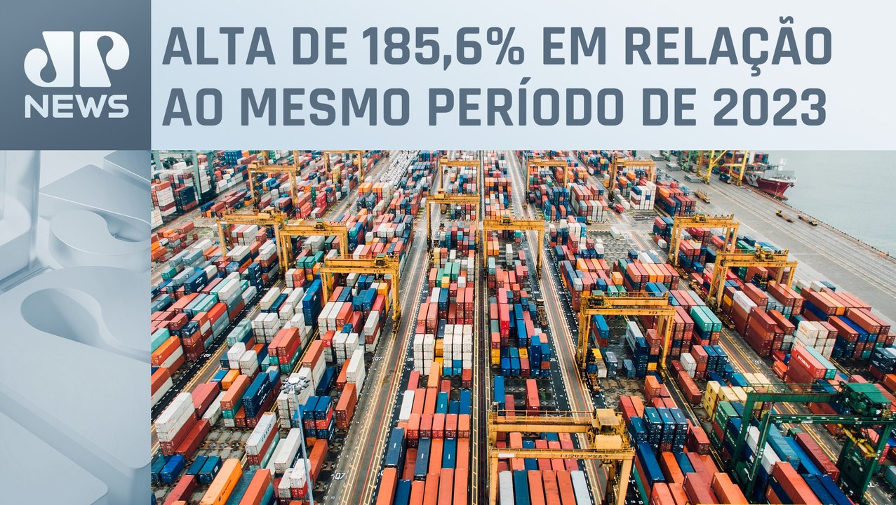 Balança comercial tem superávit recorde de US$...