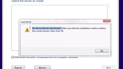 How To Fix No device drivers were found Error Install in Windows 11 / 10 / 8 / 7
