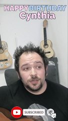 Happy Birthday, Cynthia! Geburtstagsgrüße an Cynthia