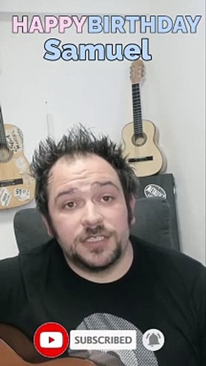 Happy Birthday, Samuel! Geburtstagsgrüße an Samuel