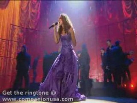 Leona Lewis Live - Bleeding Love w/lyrics - BRIT Awards 2008