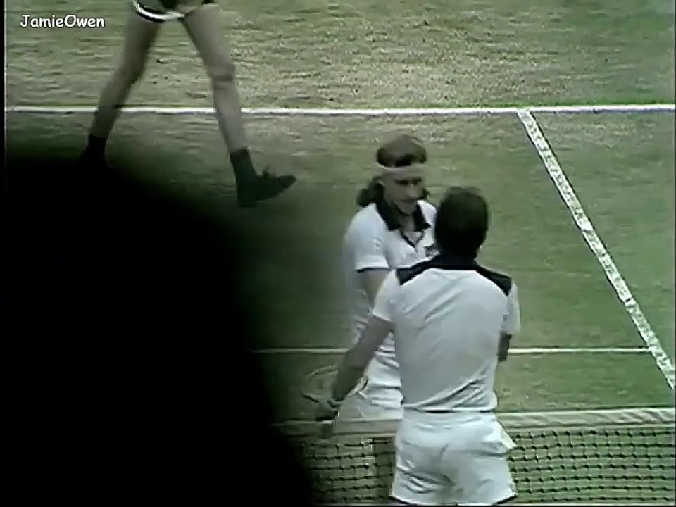 Bjorn Borg vs Jimmy Connors 1978 Wimbledon Final Highlights