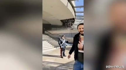 Roma, crolla controffitto alla Corte d'appello: sospese le udienze