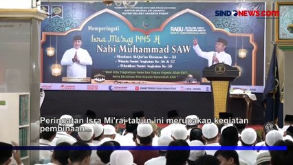 Descargar video: Rutan Salemba Rayakan Isra Mi'raj untuk Bimbingan Mental, Anak Zainuddin MZ Beri Motivasi Warga Binaan