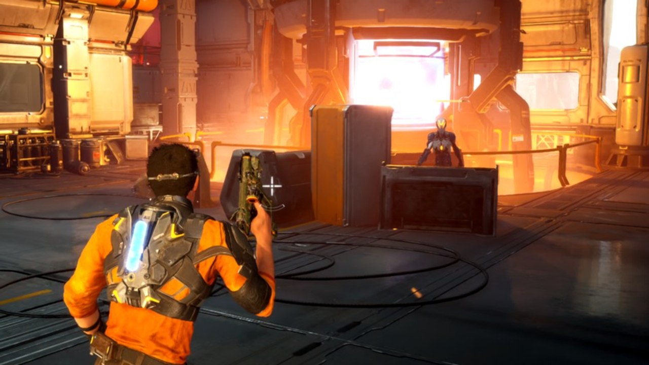 Wir brechen ein Scharmützel um einen Außenposten in Outcast: A New Beginning los