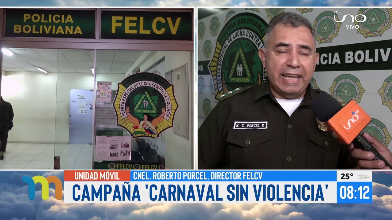 Policía presenta plan carnaval sin violencia
