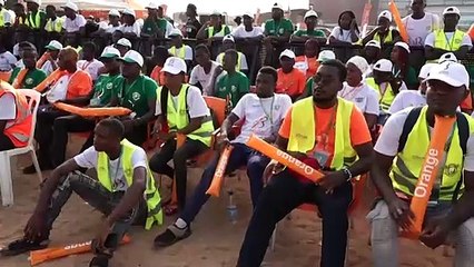 CAN 2023 : Les anciennes gloires du football ivoirien sensibilisent les populations de San Pedro