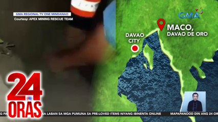 Landslide-prone ang lugar ng pagguho sa Davao de Oro; lumambot ang lupa dahil sa tuloy na ulan | 24 Oras