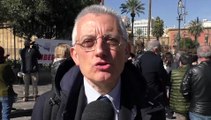 Palermo, i giornalisti siciliani in piazza contro la cosiddetta legge bavaglio