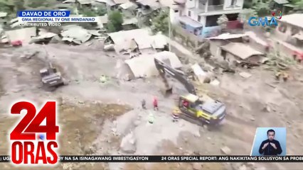 24 Oras Part 1: Nasawi sa Davao de Oro landslide, 11 na; tensyon sa demolisyon; nagpapanggap umanong abugado; paghahanda ni Solenn sa "Sang'gre", atbp.