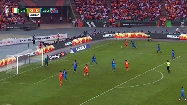CAN 2023 : Les buts à chaud de la Côte d'Ivoire contre la République Démocratique du Congo