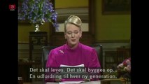 Dronningens Nytårstale - Hendes Majestæt Dronning Margrethe |1991| DRTV