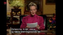 Dronningens Nytårstale - Hendes Majestæt Dronning Margrethe |1994| DRTV