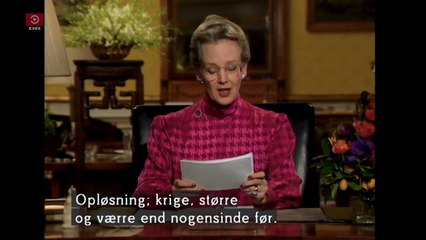 Dronningens Nytårstale - Hendes Majestæt Dronning Margrethe |1994| DRTV