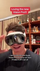 Cet homme devient accro à son Apple Vision Pro 😮