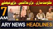 ARY News 7 AM Headlines 11th February 2024 | Nawaz Sharif and Asif Ali Zardari Meeting Latest Updates