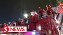 Celebrations as Asian Cup champions Qatar parades trophy