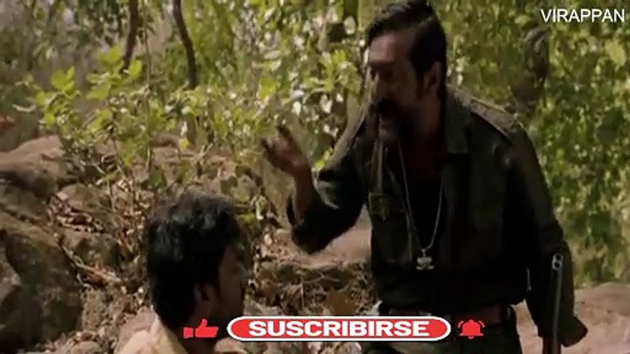 विरप्पन ने सबको धमकाया #viral video#hindi movie #best shot #